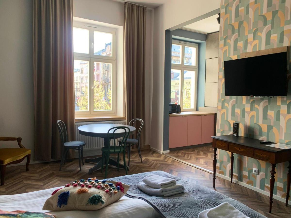 Apartamenty Piotrkowska 28 By Good Time Łódź Exteriör bild